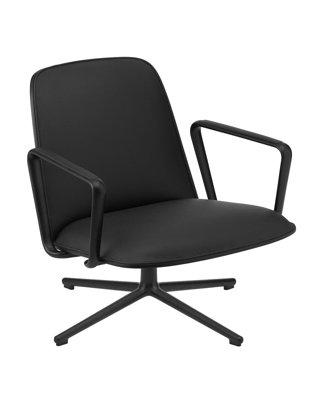 Normann Copenhagen Pad Lounge Chair - Low w/ Tilt, Swivel Base