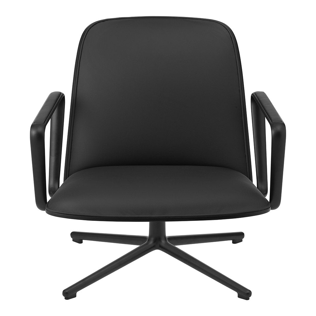 Normann Copenhagen Pad Lounge Chair - Low w/ Tilt, Swivel Base