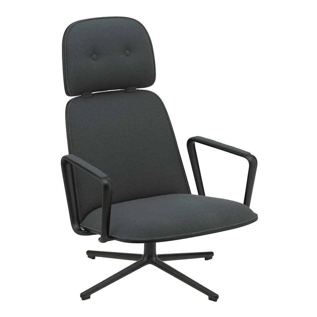 Normann Copenhagen Pad Lounge Chair - High w/ Tilt, Swivel Base