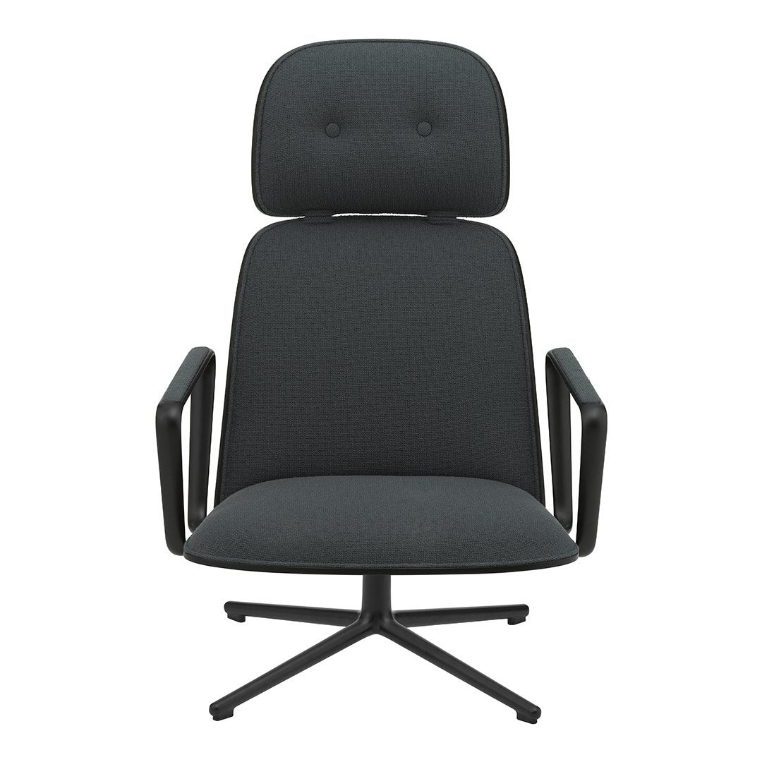 Normann Copenhagen Pad Lounge Chair - High w/ Tilt, Swivel Base