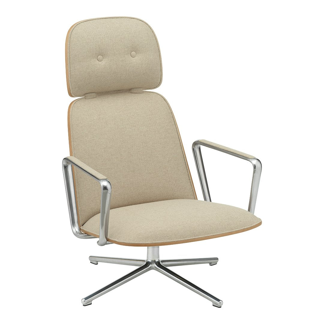 Normann Copenhagen Pad Lounge Chair - High w/ Tilt, Swivel Base