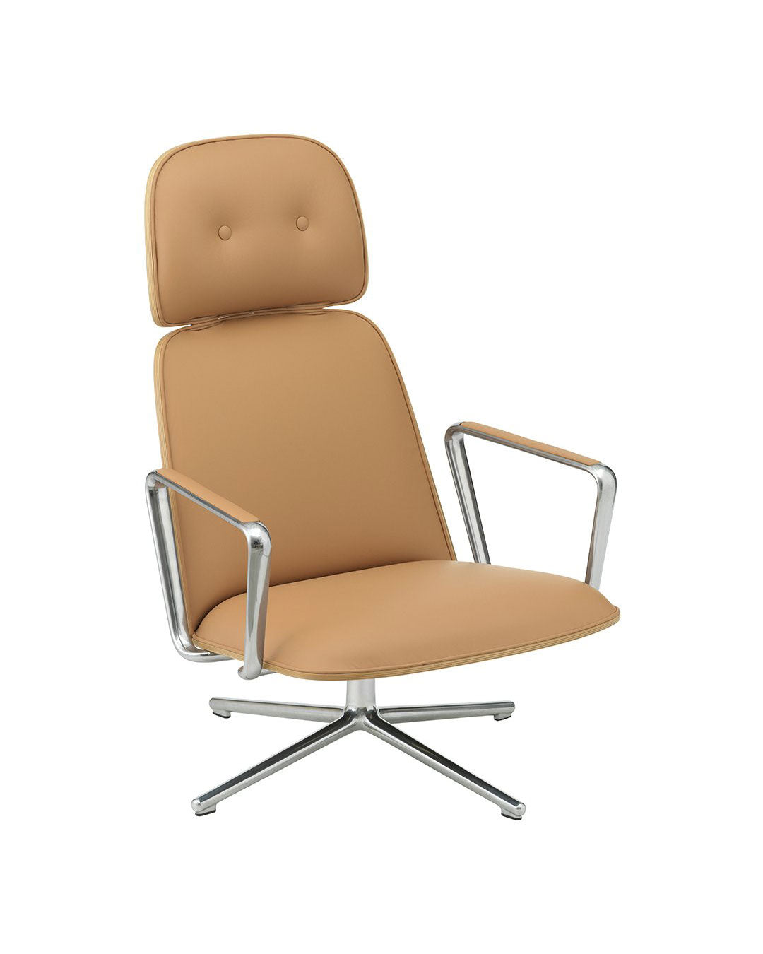 Normann Copenhagen Pad Lounge Chair - High w/ Tilt, Swivel Base