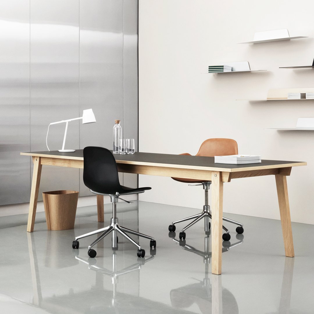 Normann Copenhagen Form Chair - 5W Swivel Base w/ Gaslift