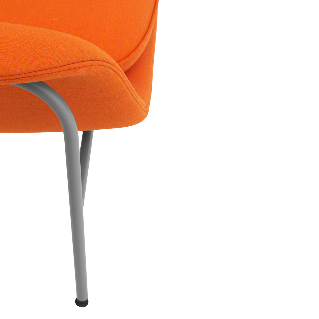 Normann Copenhagen Drape High Lounge Chair - Steel Legs