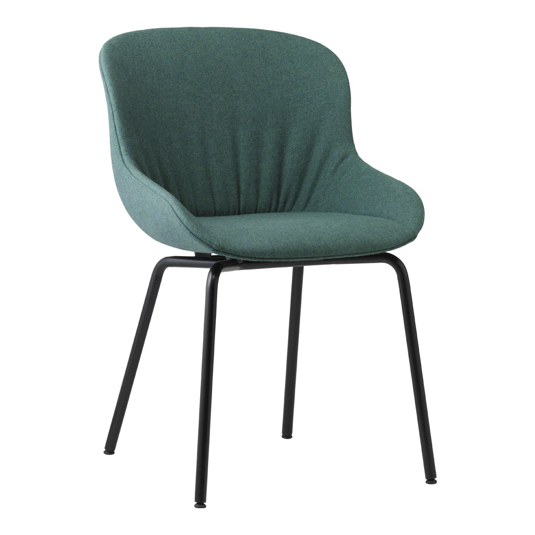 Normann Copenhagen Hyg Comfort Chair - Full Upholstery Steel Legs