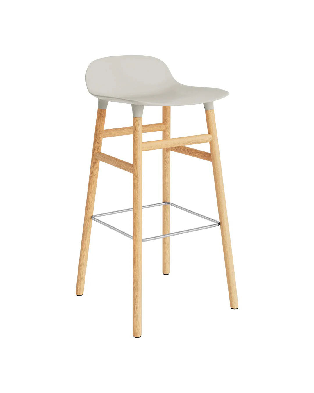 Normann Copenhagen Form Bar Stool - Wood Legs – 313 Design Market