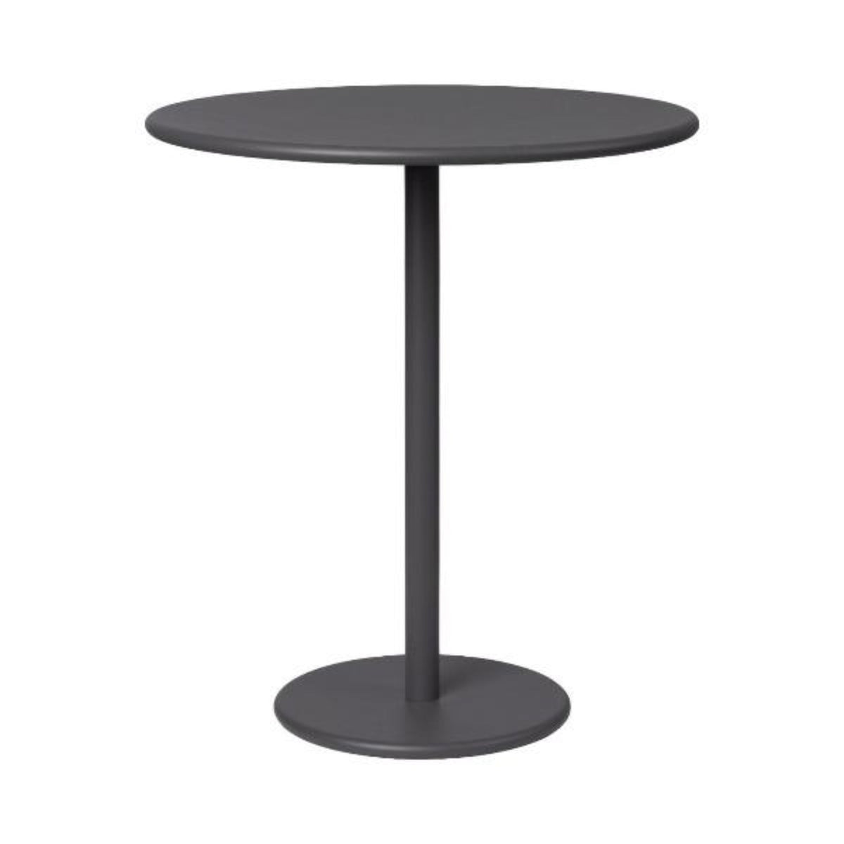 Blomus Stay Round Aluminum Outdoor Side Table - Pool and Patio Furniture