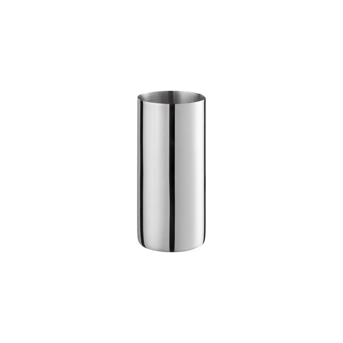 Blomus Modo Stainless Steel Bathroom Countertop Tumbler and Toothbrush Holder Organizer -Industrial Modern Décor
