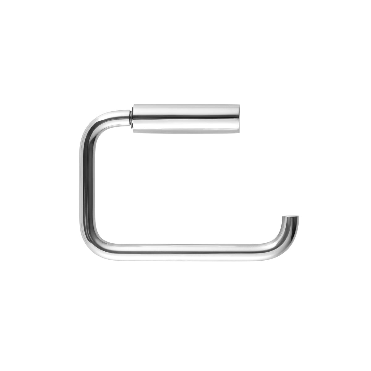 Blomus Modo Stainless Steel Wall Mounted Toilet Paper Holder - Industrial Modern Décor