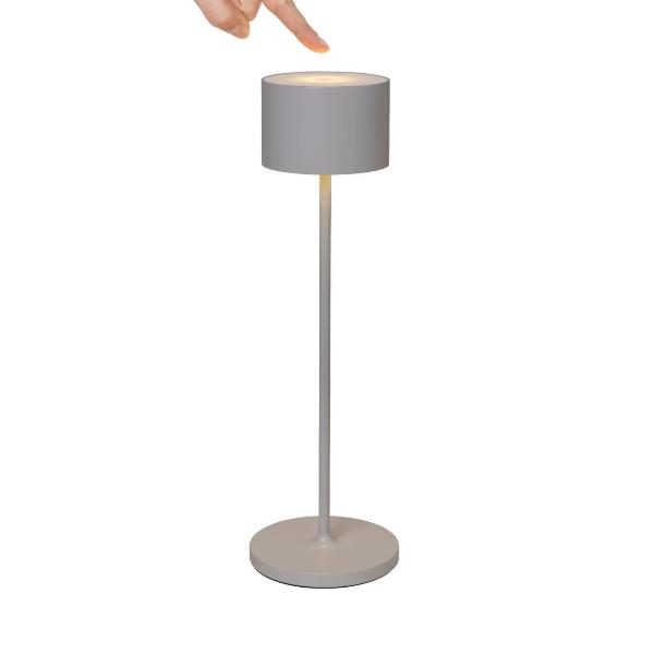 Blomus Farol Rechargable LED Indoor or Outdoor Table Lamp - Dimmable - Varying Light Colors
