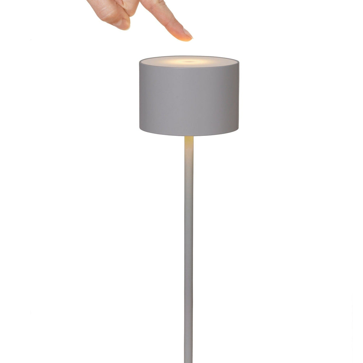 Blomus Farol Metallic Rechargable LED Portable Indoor or Outdoor Floor Lamp - Dimmable