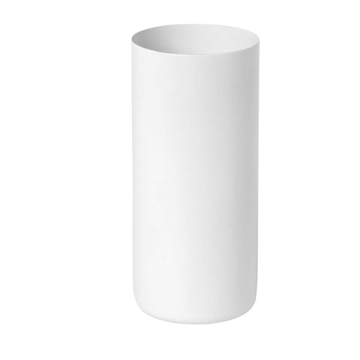 Blomus Modo Ti-Coated Stainless Steel Bathroom Countertop Tumbler and Toothbrush Holder Organizer -Industrial Modern Décor