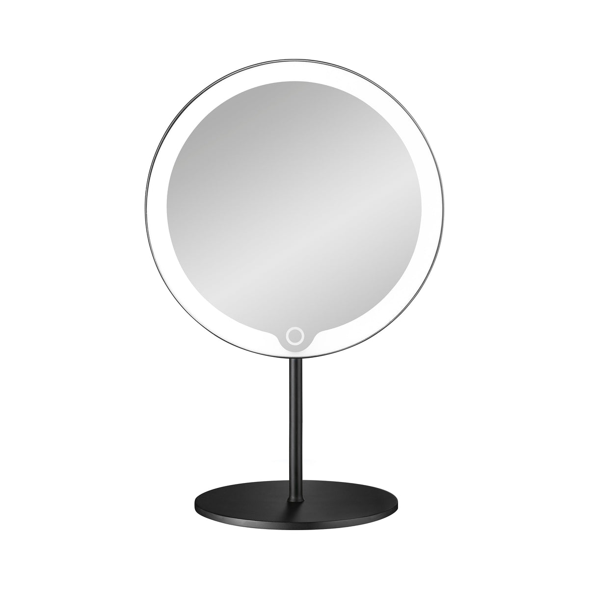 Blomus Modo LED Magnifying Vanity Makeup Mirror - Rechargeable - Ti-Coated Stainless Steel