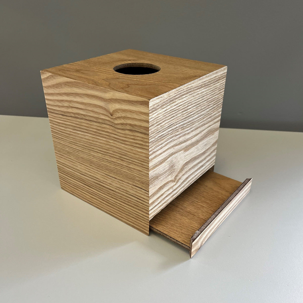 Blomus Wilo Natural Hardwood Tissue Box Cover - Scandinavian Minimalist Design