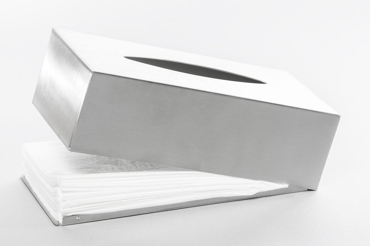 Blomus Nexio Modern Stainless Steel Facial Tissue Cover - Brushed