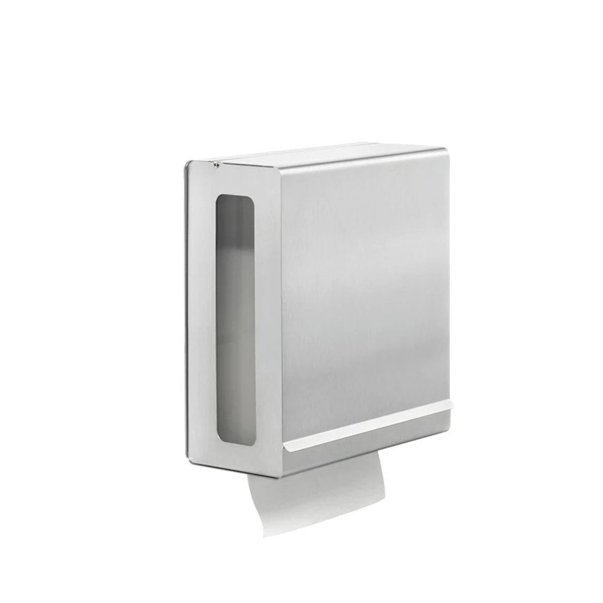 Blomus Nexio Stainless Steel Wall Mounted Commercial Paper Towel Dispenser - Brushed - C-Fold Towels