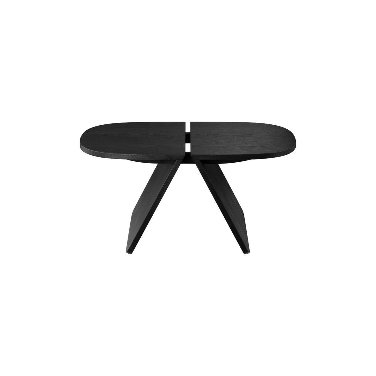 Blomus Avio Modern Solid Oak Coffee Table with Split Top Design - Scandinavian Minimalist Table