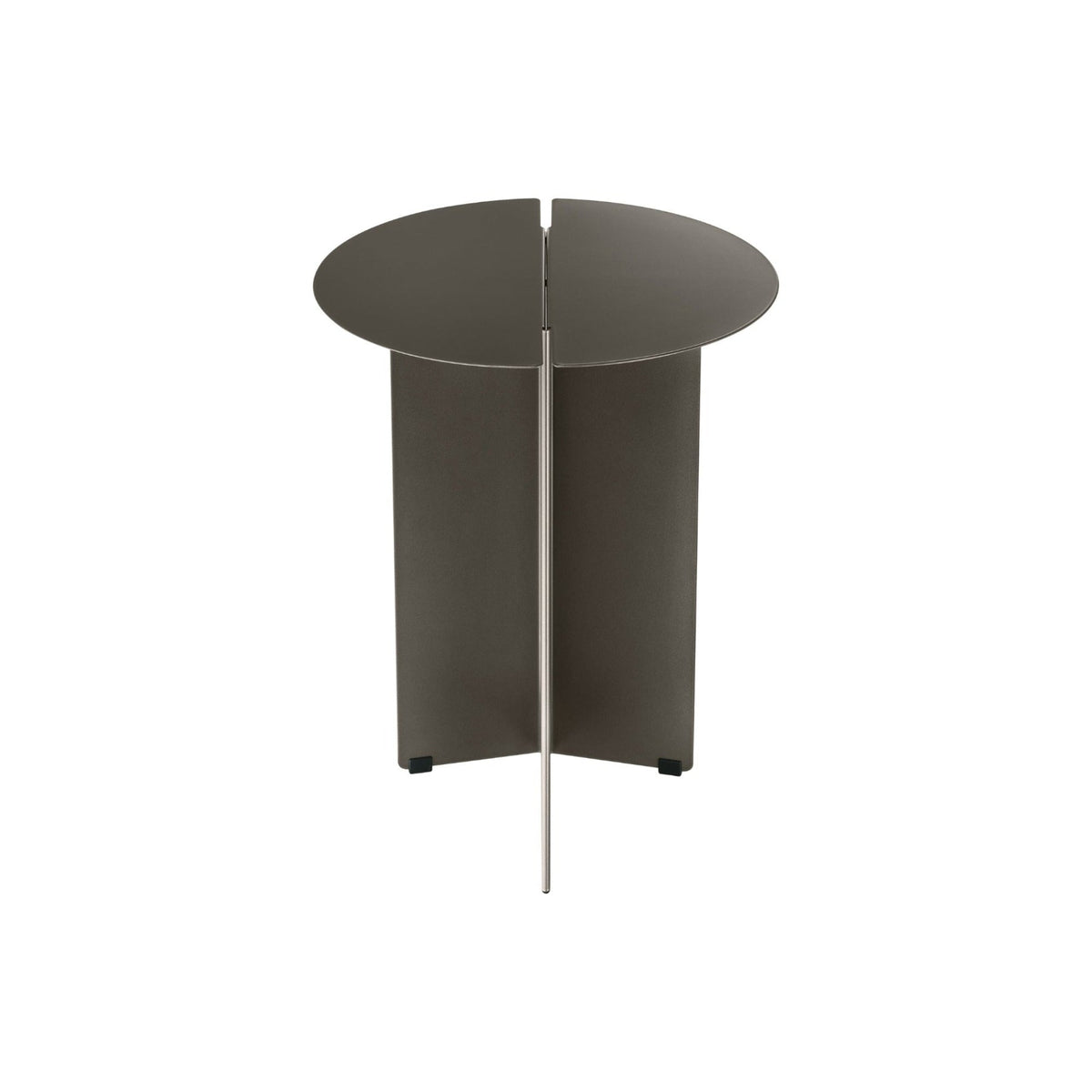 Blomus Oru Modern Side Table - Stainless Steel - Japanese Inspired