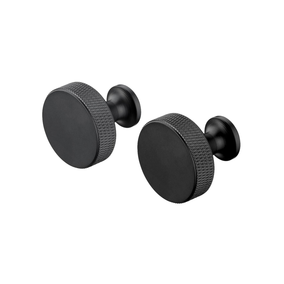 Blomus Rof Steel Wall Hook or Cabinet Knob - Round - Set of 2