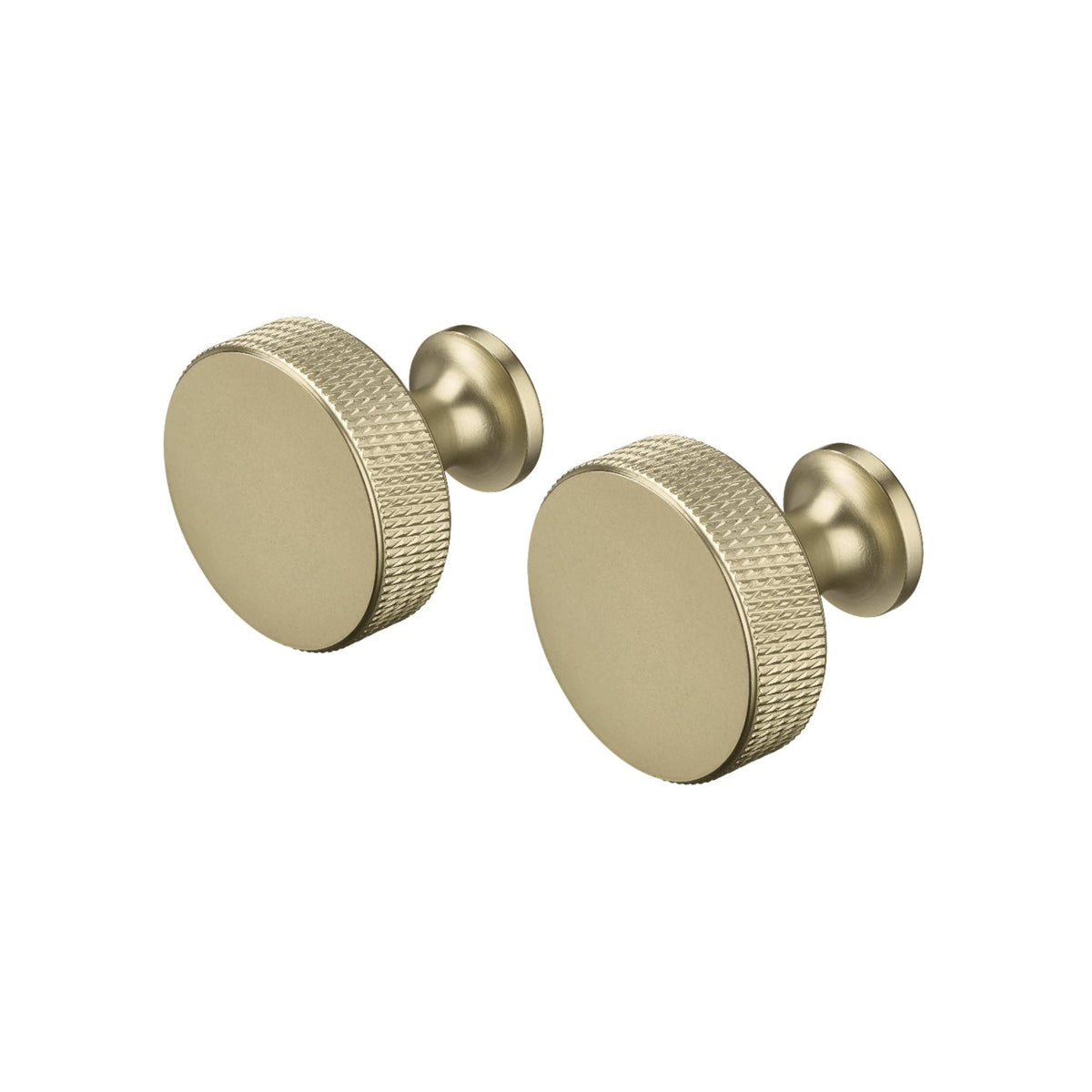 Blomus Rof Steel Wall Hook or Cabinet Knob - Round - Set of 2