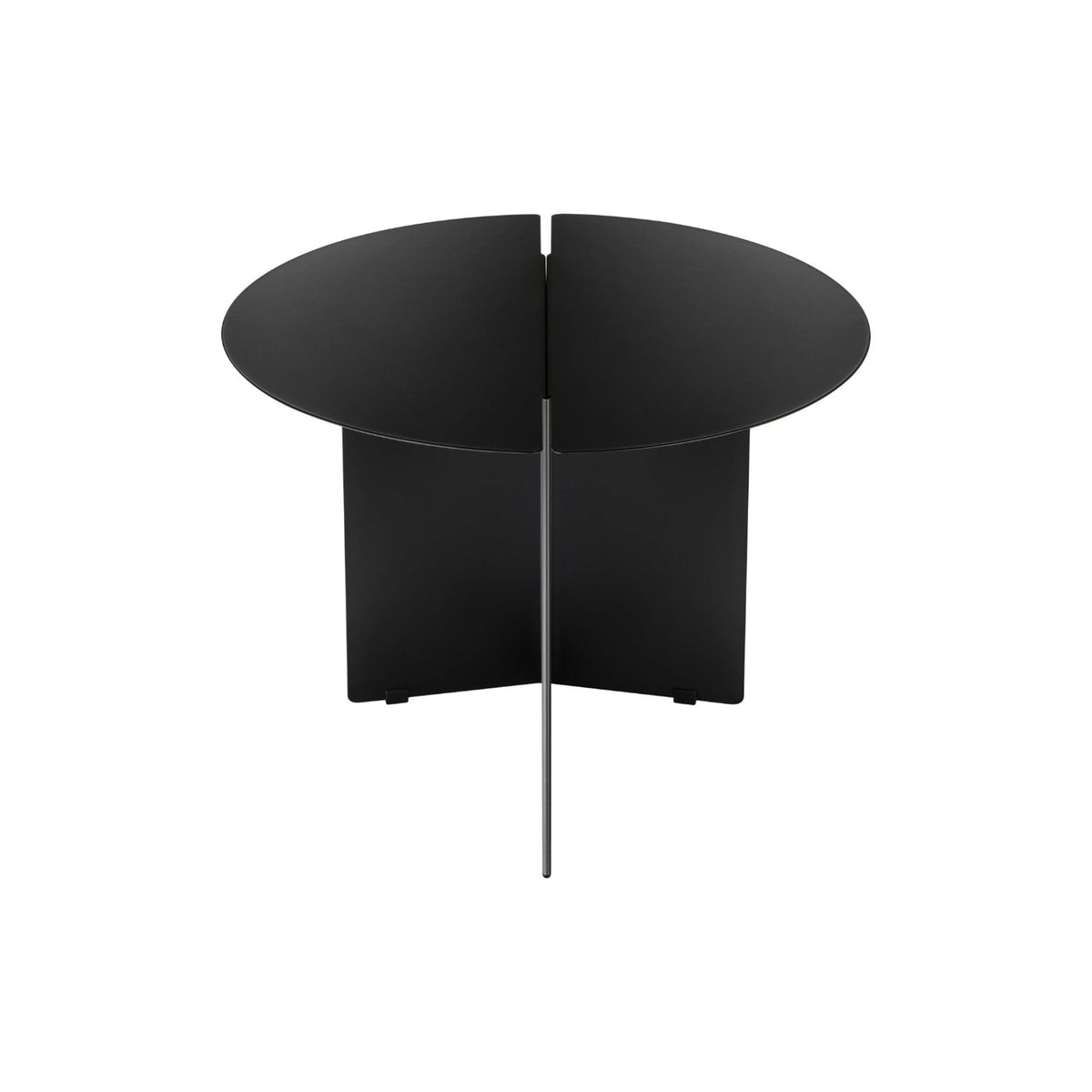 Blomus Oru Modern Side Table - Stainless Steel - Japanese Inspired