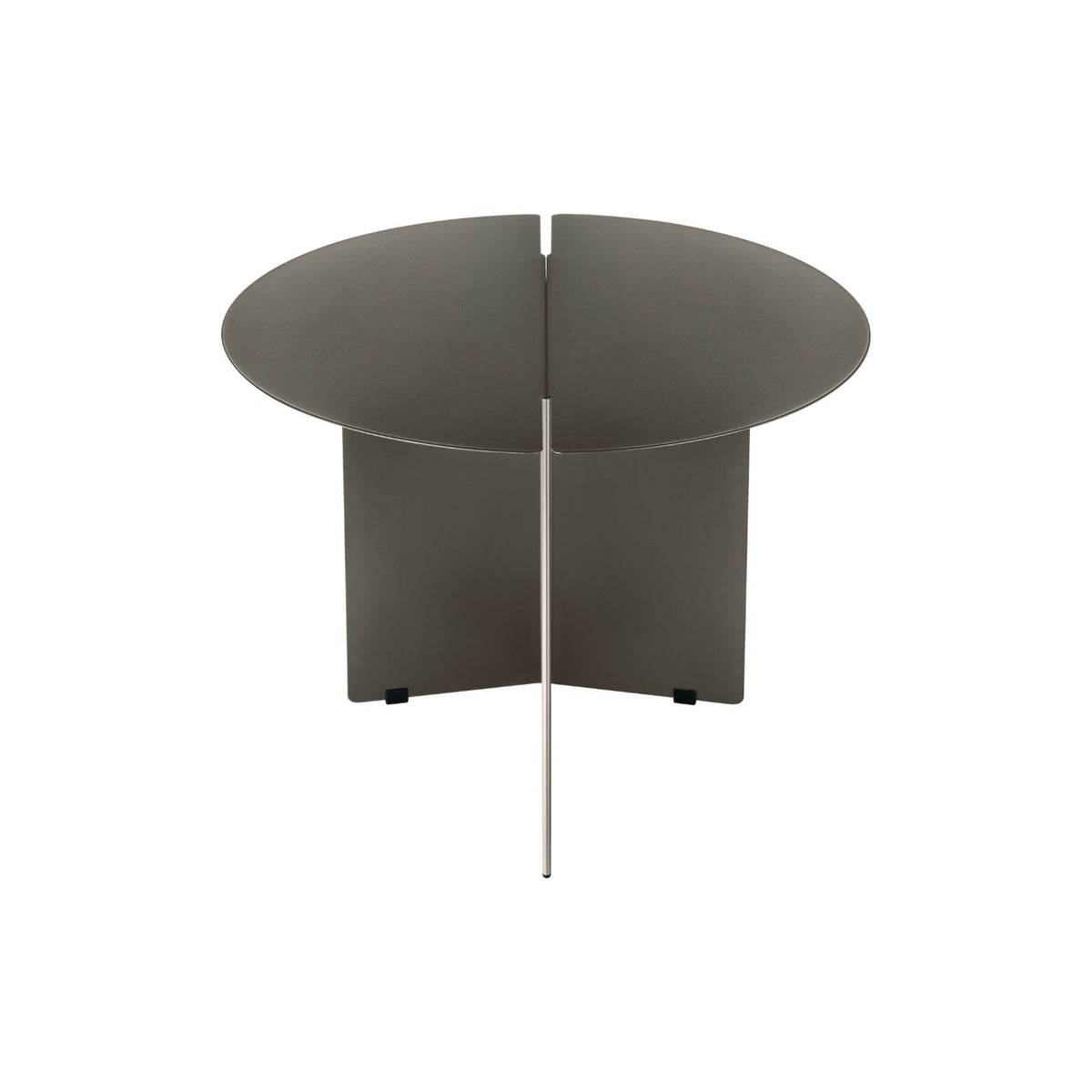 Blomus Oru Modern Side Table - Stainless Steel - Japanese Inspired