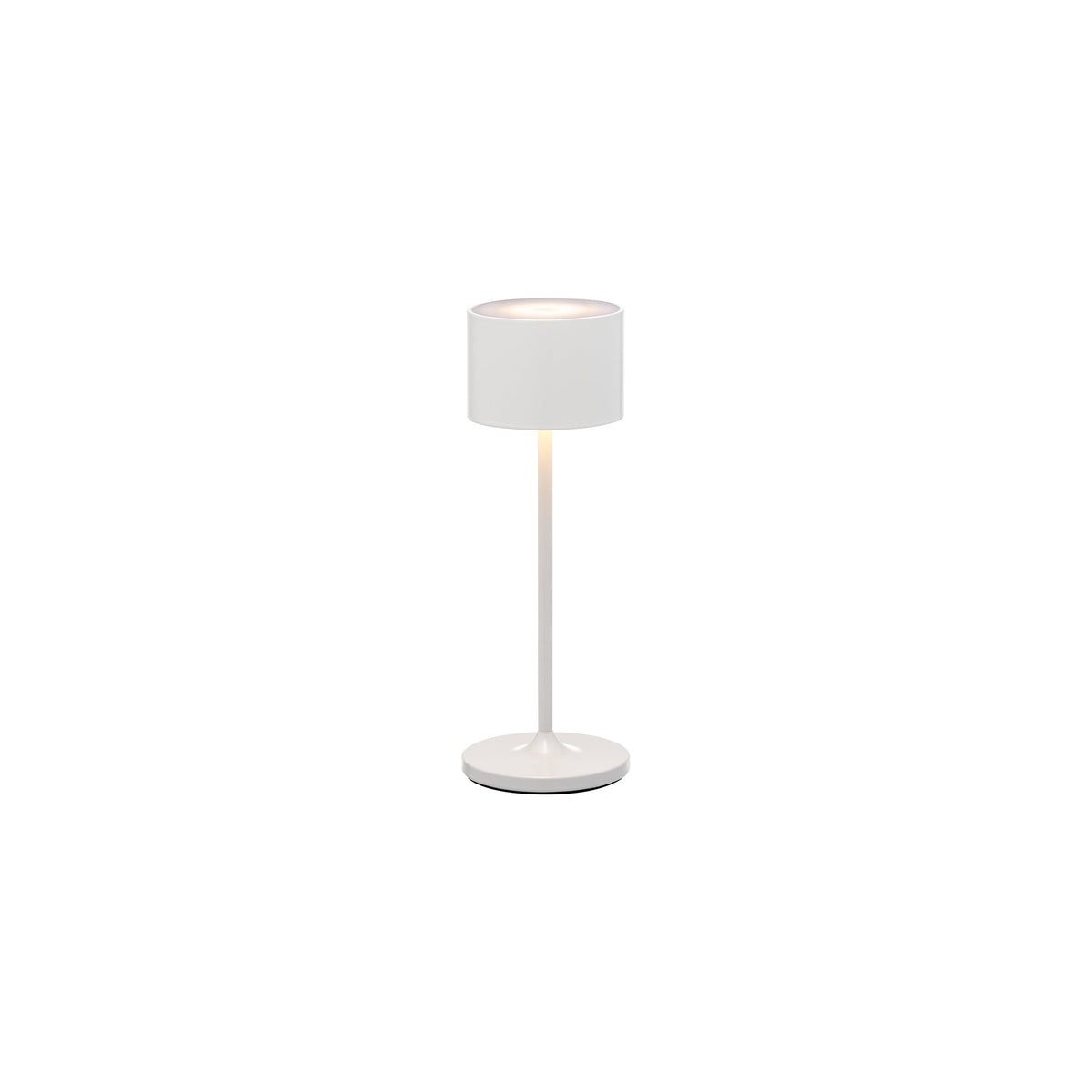 Blomus Farol Rechargable LED Mini Portable Indoor or Outdoor Table Lamp for Side Table, Bistro Table or Dining Table - Dimmable
