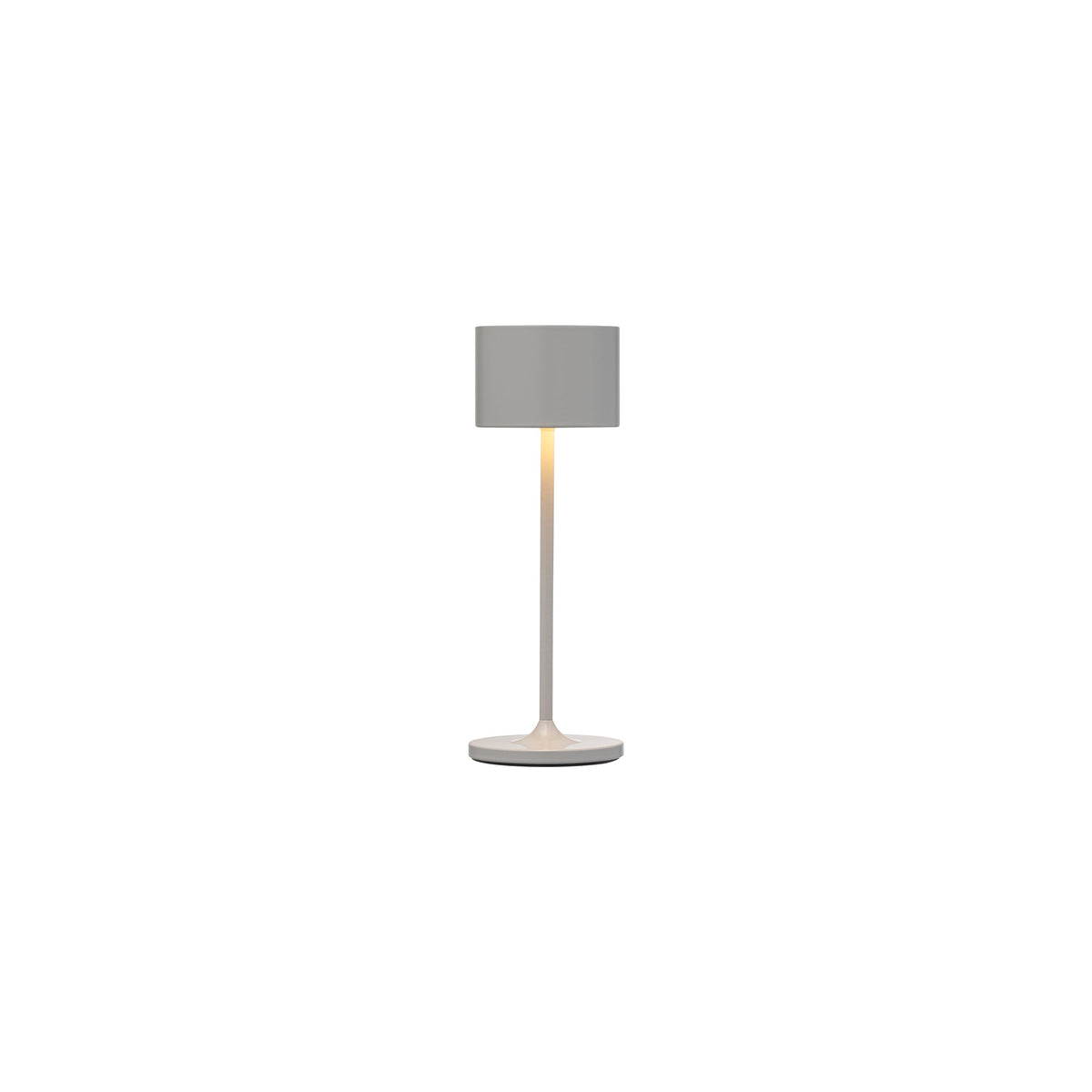 Blomus Farol Rechargable LED Mini Portable Indoor or Outdoor Table Lamp for Side Table, Bistro Table or Dining Table - Dimmable