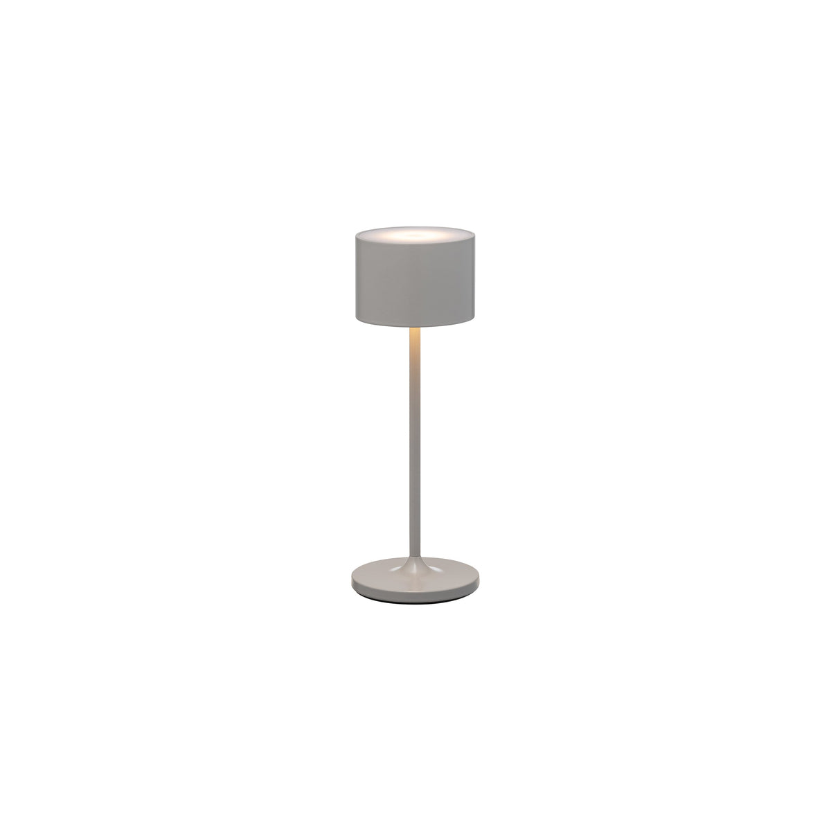 Blomus Farol Rechargable LED Mini Portable Indoor or Outdoor Table Lamp for Side Table, Bistro Table or Dining Table - Dimmable
