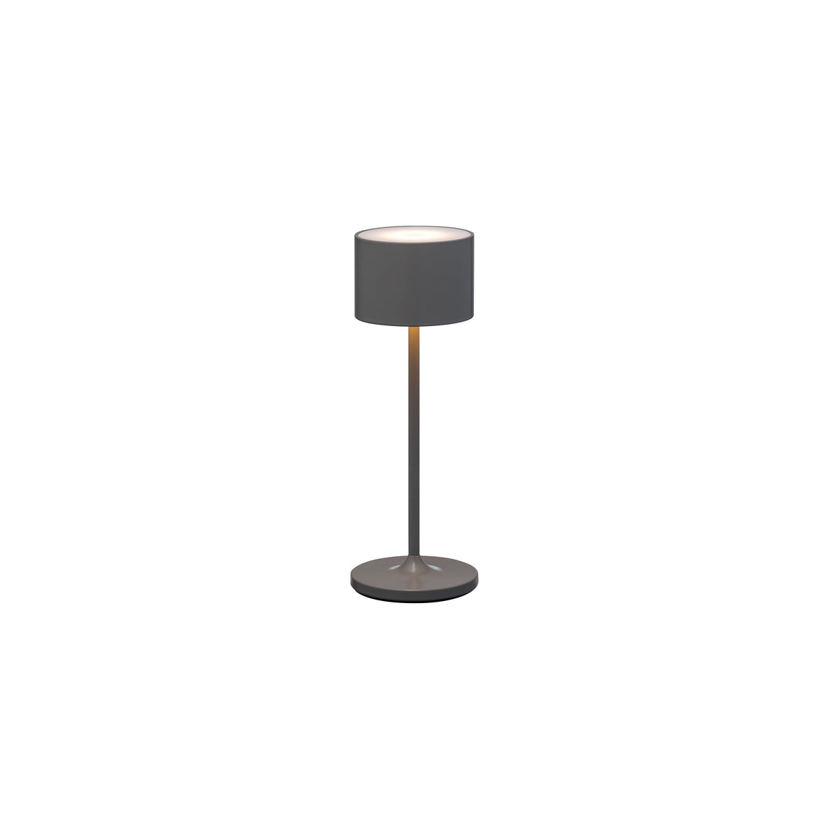 Blomus Farol Rechargable LED Mini Portable Indoor or Outdoor Table Lamp for Side Table, Bistro Table or Dining Table - Dimmable
