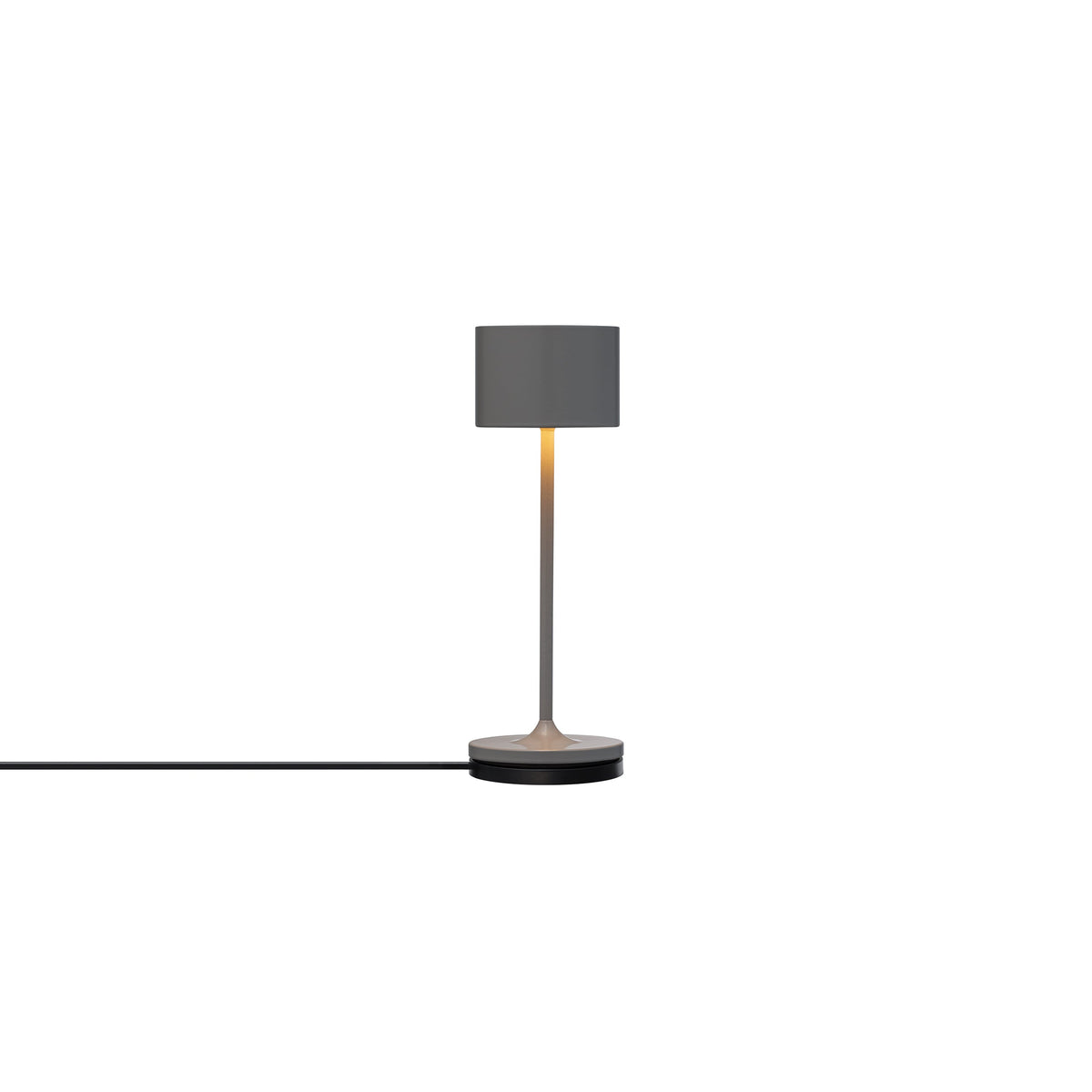Blomus Farol Rechargable LED Mini Portable Indoor or Outdoor Table Lamp for Side Table, Bistro Table or Dining Table - Dimmable