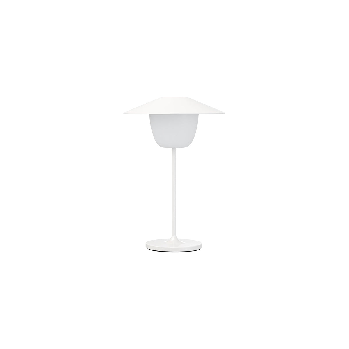 Blomus Ani Rechargable LED Mini Portable Indoor or Outdoor Table Lamp for Side Table, Bistro Table or Dining Table