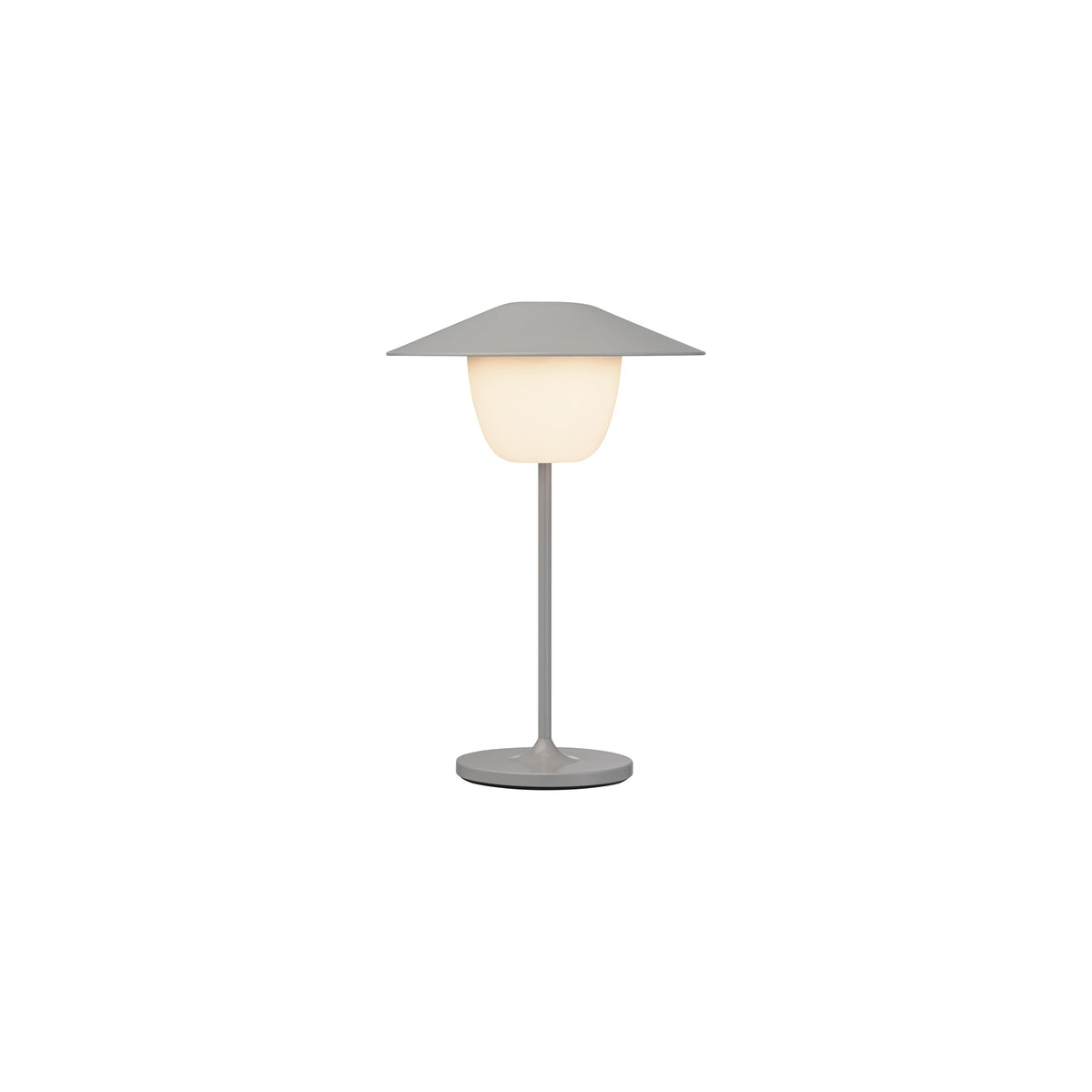 Blomus Ani Rechargable LED Mini Portable Indoor or Outdoor Table Lamp for Side Table, Bistro Table or Dining Table