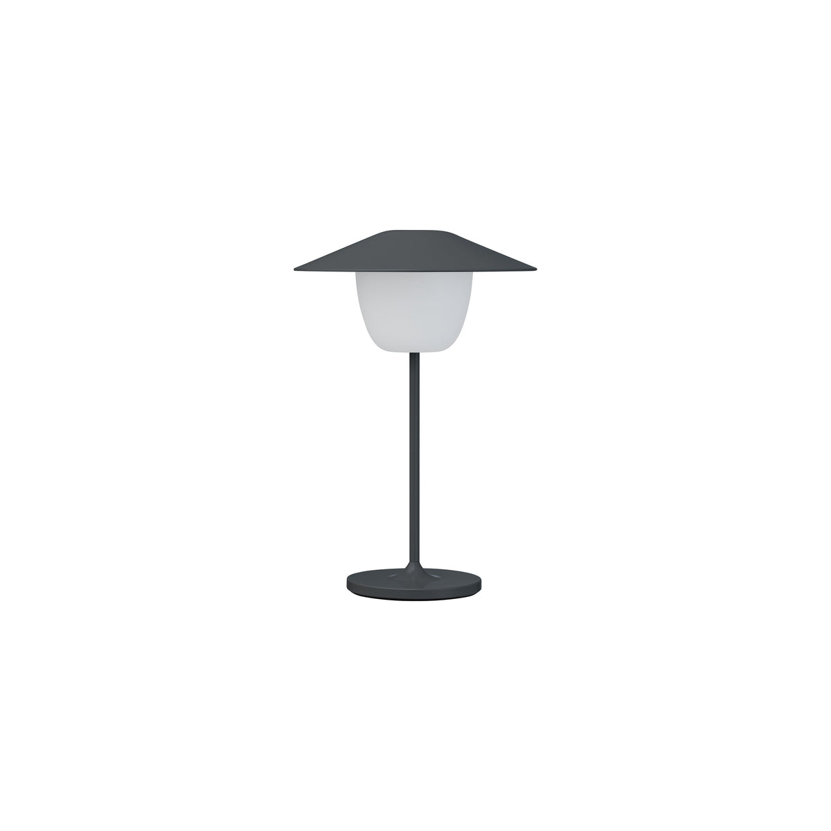 Blomus Ani Rechargable LED Mini Portable Indoor or Outdoor Table Lamp for Side Table, Bistro Table or Dining Table