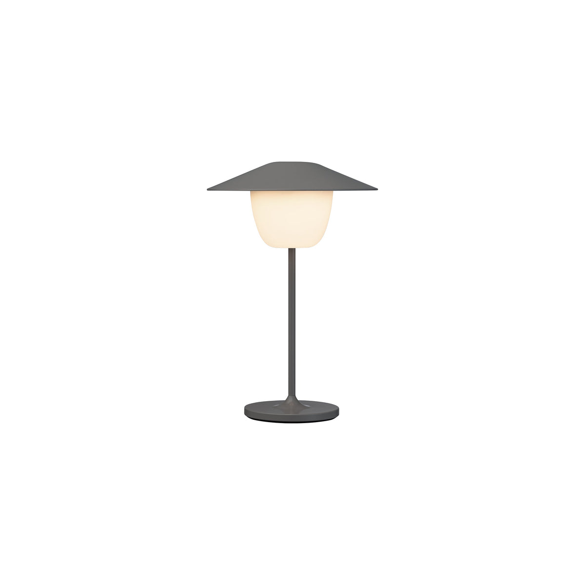 Blomus Ani Rechargable LED Mini Portable Indoor or Outdoor Table Lamp for Side Table, Bistro Table or Dining Table