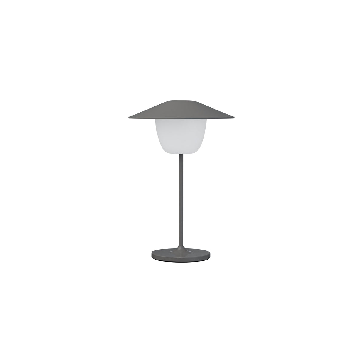 Blomus Ani Rechargable LED Mini Portable Indoor or Outdoor Table Lamp for Side Table, Bistro Table or Dining Table