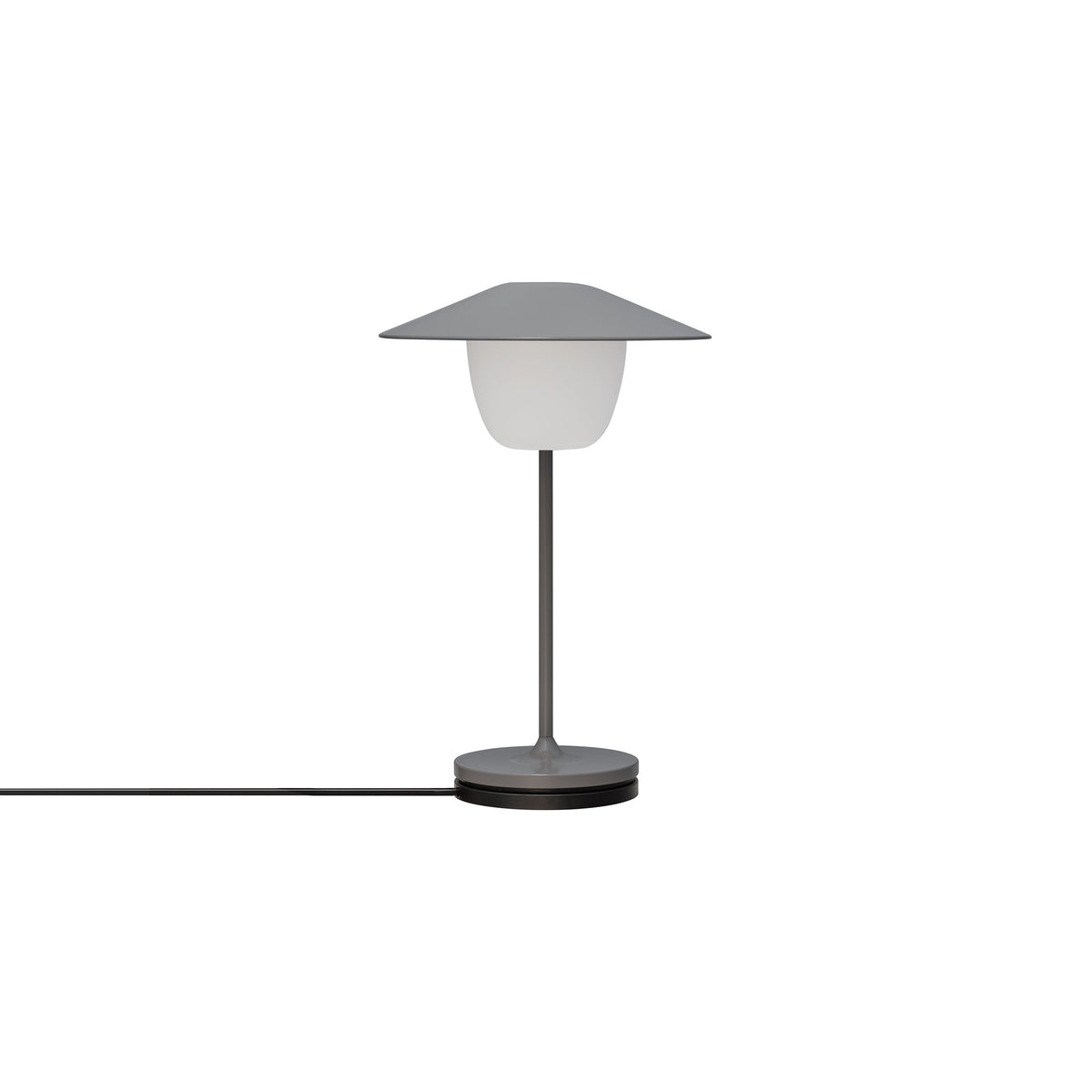 Blomus Ani Rechargable LED Mini Portable Indoor or Outdoor Table Lamp for Side Table, Bistro Table or Dining Table