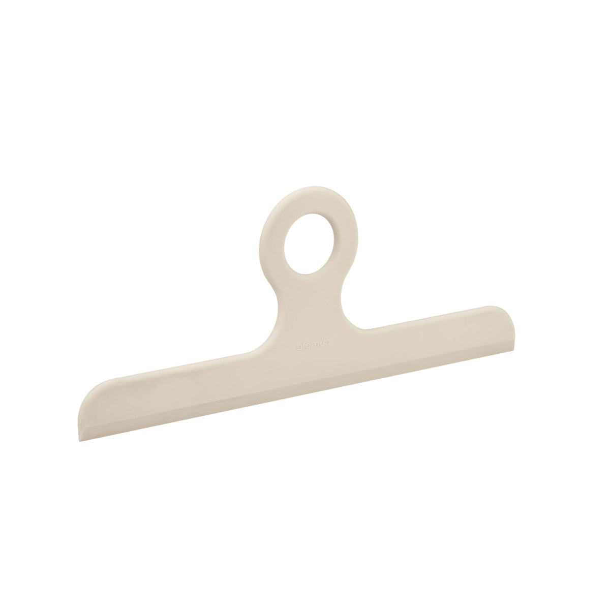 Blomus Kapi Silicone Shower Squeegee Cleaning Tool with Suction Cup Holder