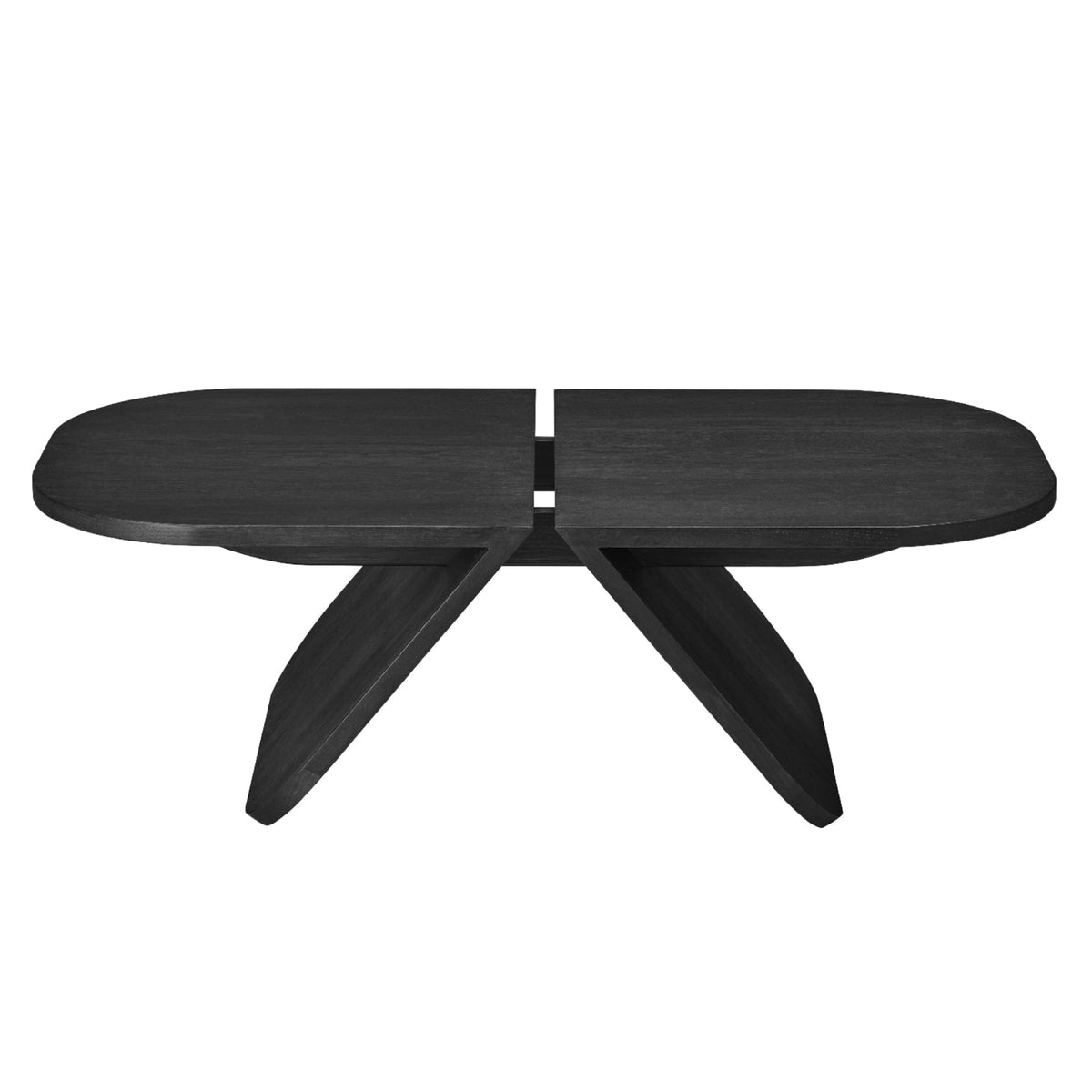 Blomus Avio Modern Solid Oak Coffee Table with Split Top Design - Scandinavian Minimalist Table