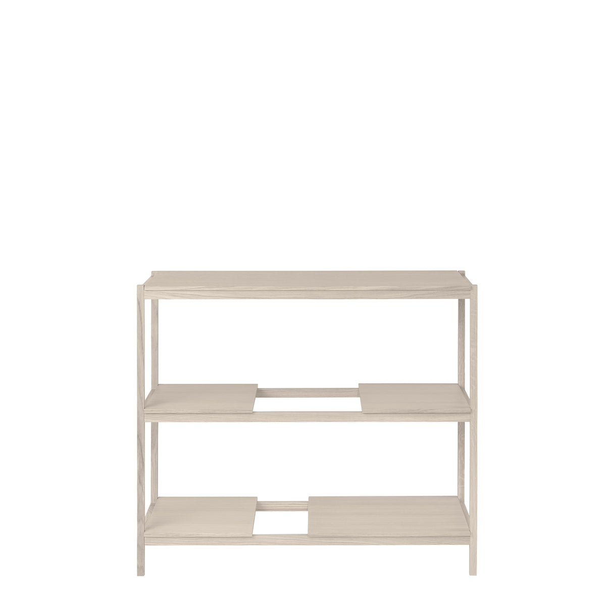 Blomus Sukoya Oak Shelf Unit with Adjustable Shelf Panels - Scandinavian Design - 3 Shelf