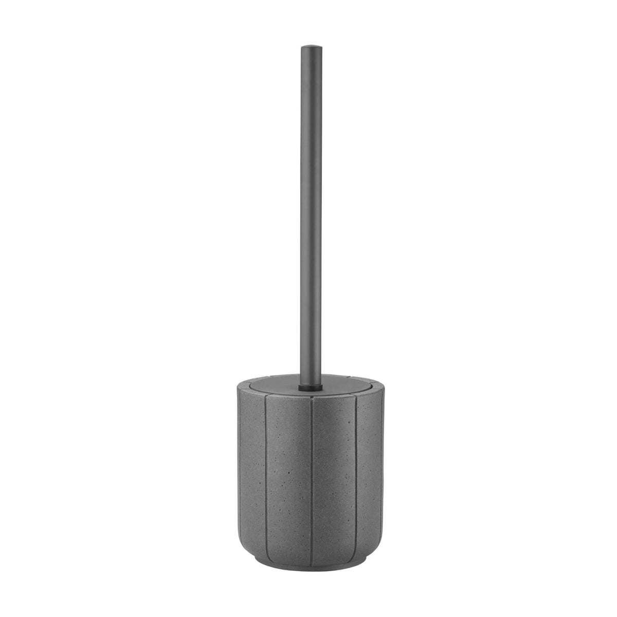 Blomus Kua Toilet Brush with Decorative Holder - Recycled Polyresin - Modern Organic