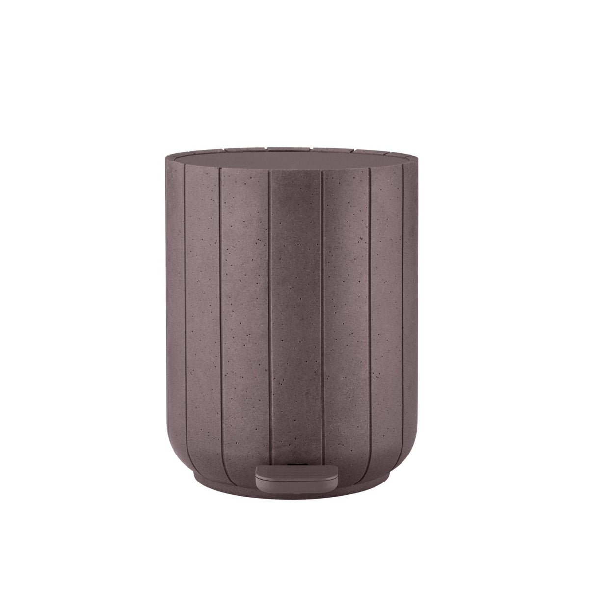 Blomus Kua Bathroom Soft-Close Step Trash Can – 0.8 Gallon Recycled Polyresin - Modern Organic