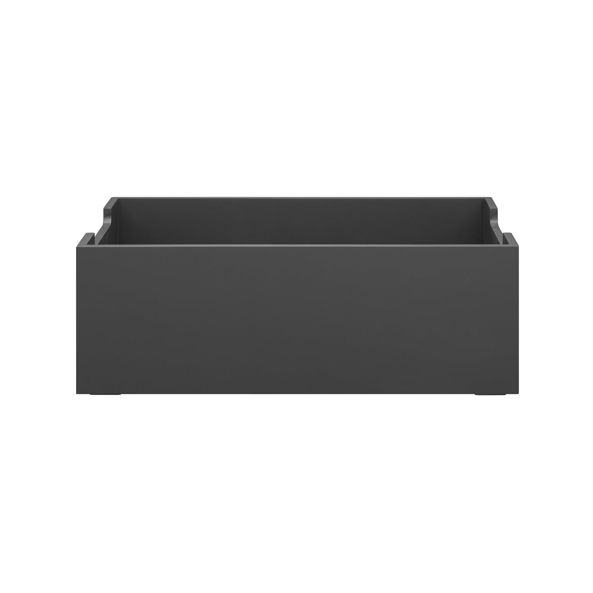 Blomus Kasane Storage Containers - Stackable Modular Organization System - Anthracite / Medium
