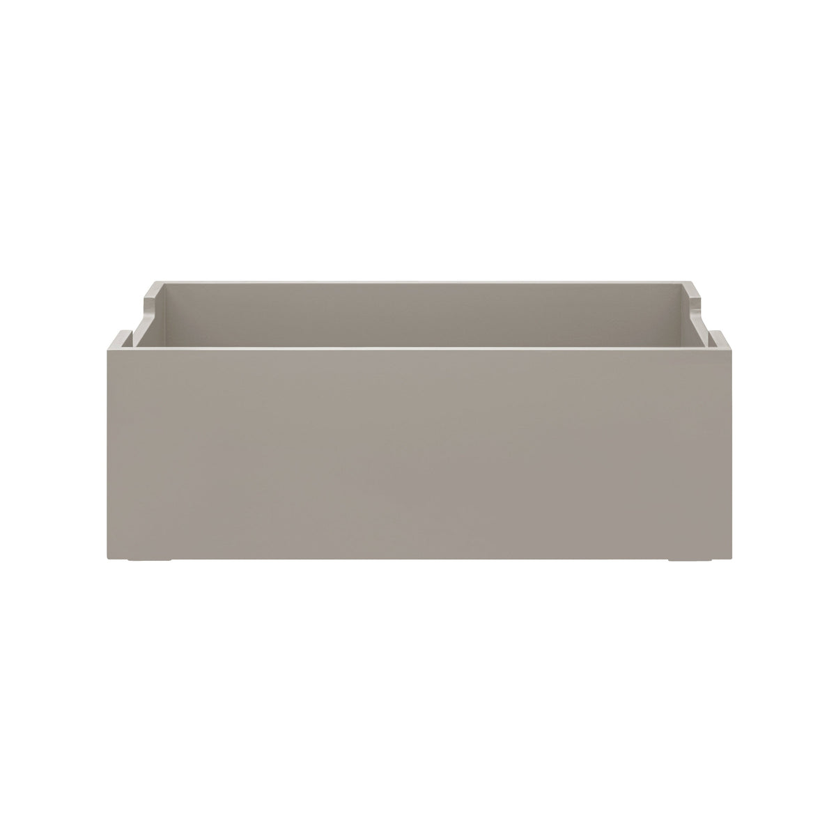 Blomus Kasane Storage Containers - Stackable Modular Organization System - Mourning Dove / Medium