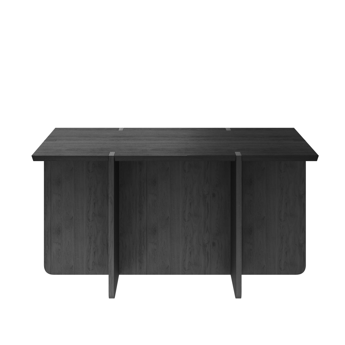 Blomus Engawa Minimalist Oak Bench or Table Featuring Japanese Inspired Interlocking Base Panel