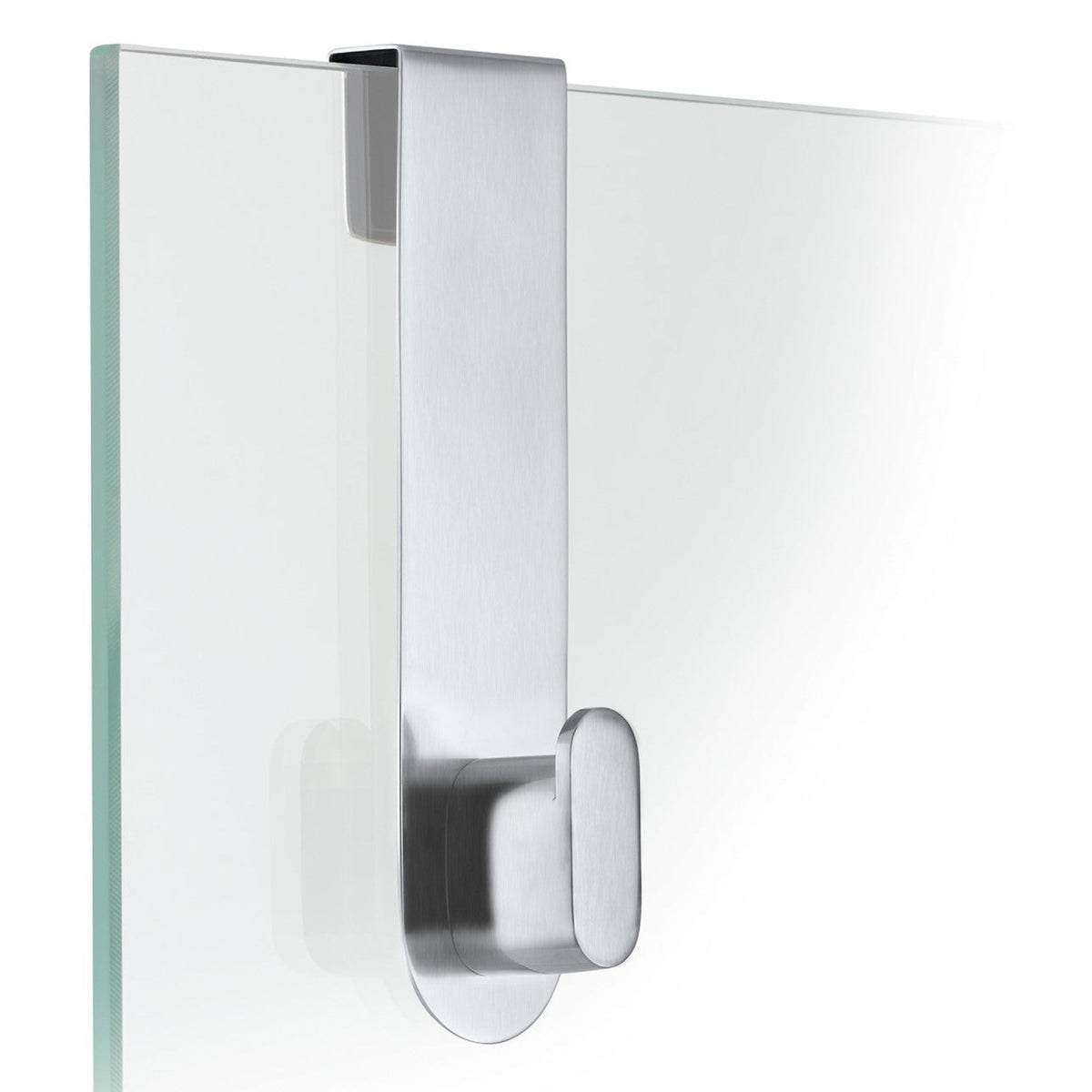 Blomus Nexio Glass Shower Over-The-Door Hook - Brushed Stainless Steel