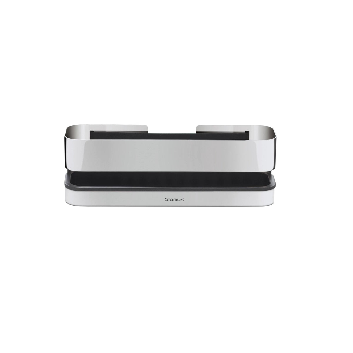 Blomus Nexio Shower Shelf Shampoo and Bottle Holder - Small - Polished Stainless