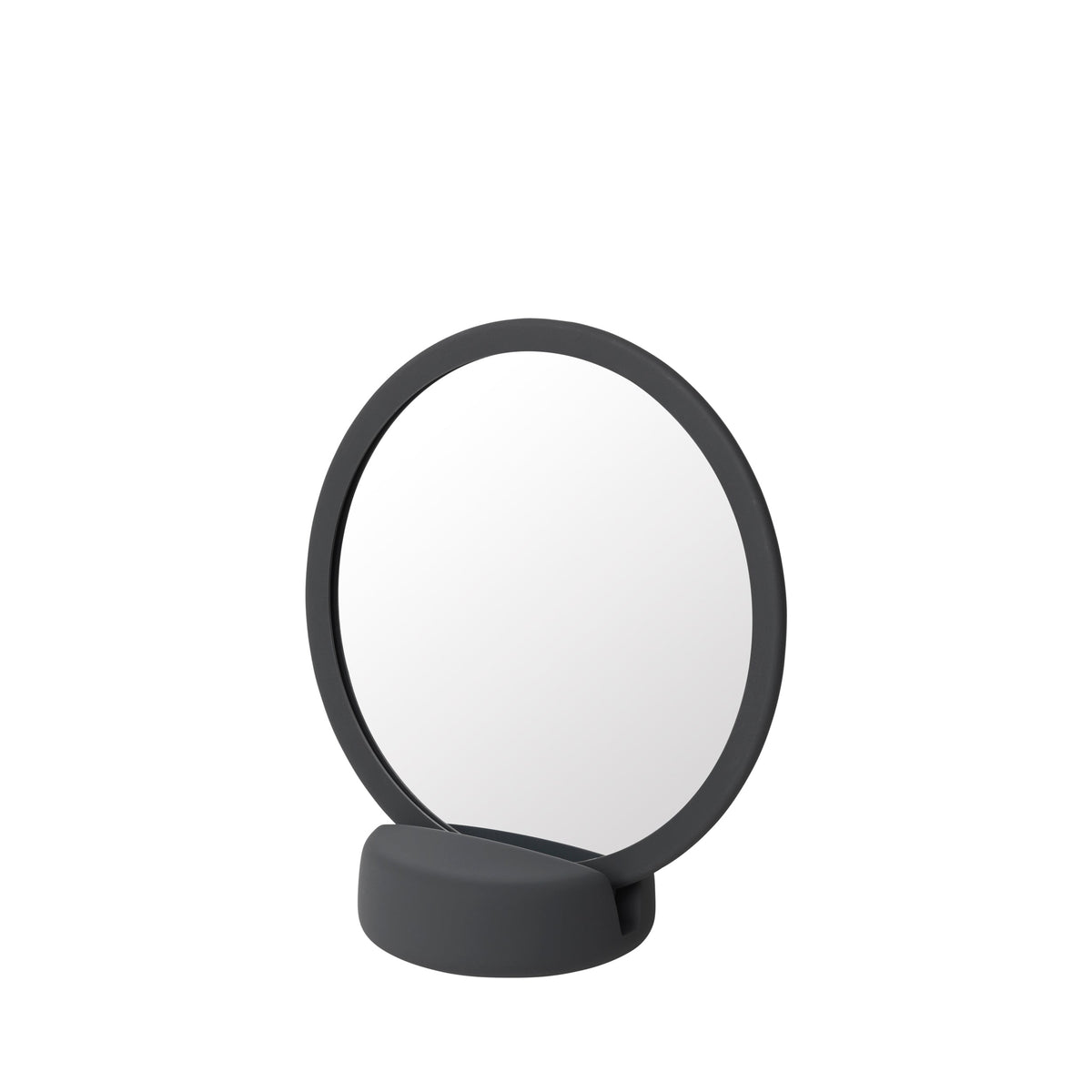 Blomus Sono Vanity Countertop Magnification Mirror - Ceramic Soft Touch