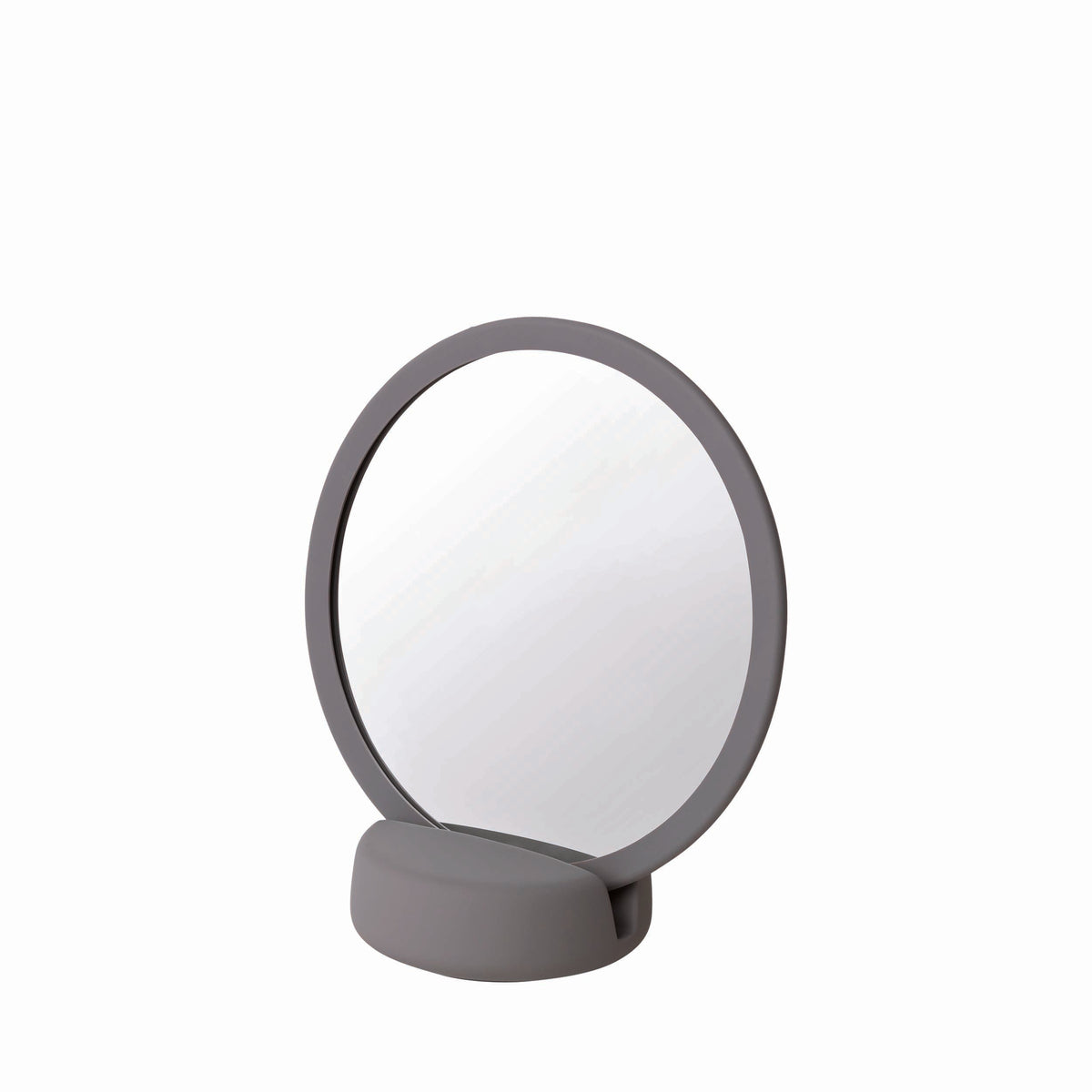 Blomus Sono Vanity Countertop Magnification Mirror - Ceramic Soft Touch