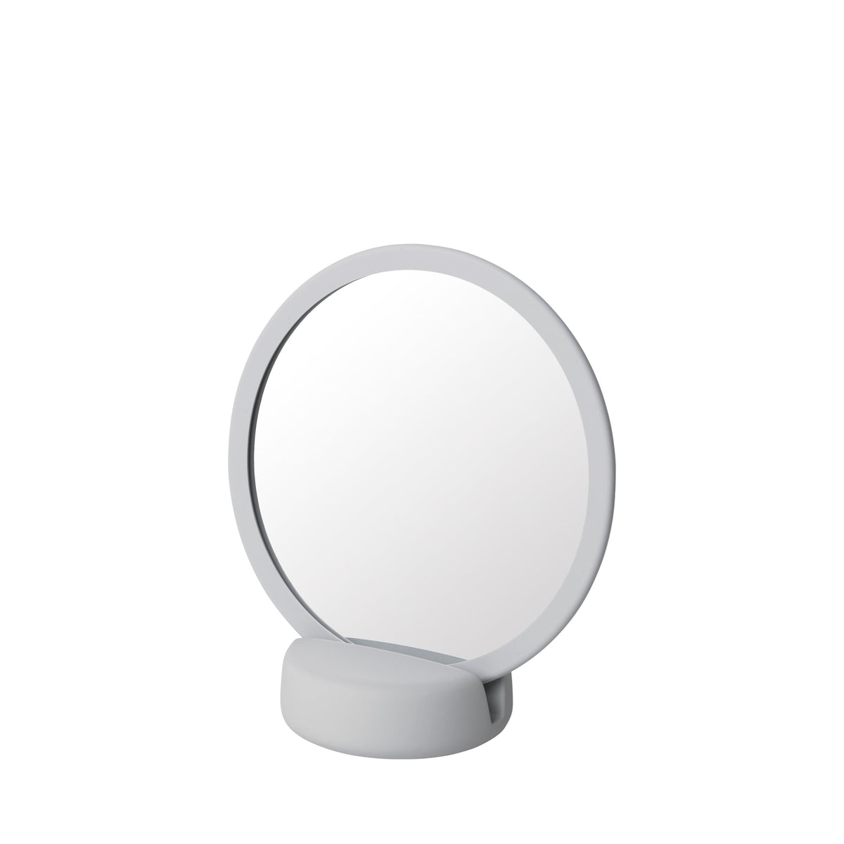 Blomus Sono Vanity Countertop Magnification Mirror - Ceramic Soft Touch